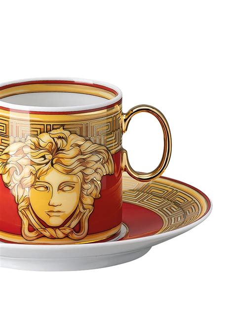 versace espresso cup set